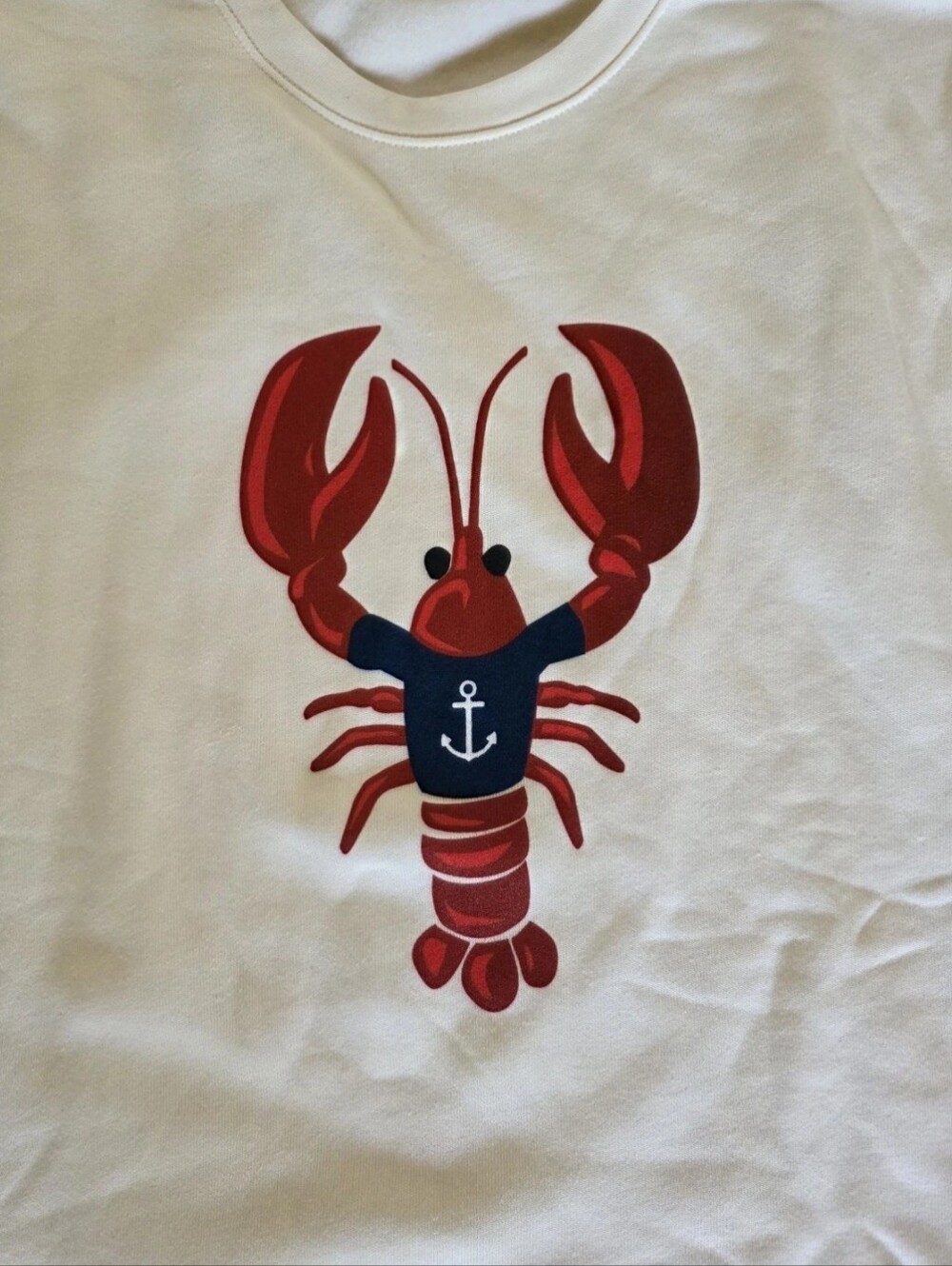 Womens Kiel James Patrick Lobster Sweatshirt Size XXL - Picture 2 of 6